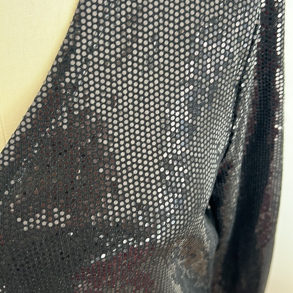 Metallic blazer, size large - Picture 4 of 7